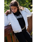 Cazadora bomber blanca La Martinica