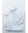 Blusa blanca bordada volantes Mia y Lia