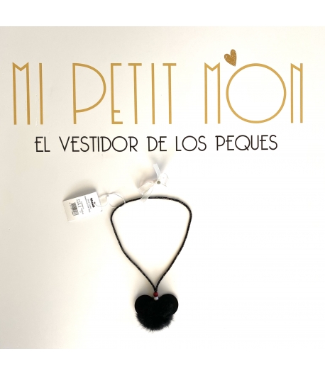 Collar negro Tweed Kauli