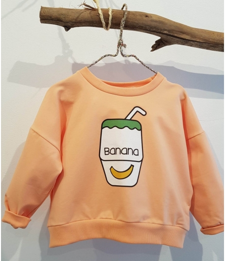 Sudadera naranja BANANA MIA Y LIA