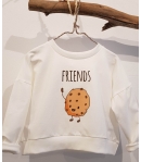 Sudadera blanca FRIENDS MIA Y LIA