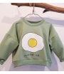 Sudadera verde EGG MIA Y LIA