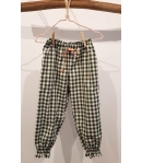 Pantalón cuadros vichy negro MIA Y LIA