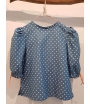 Blusa estrellas denim MIA Y LIA