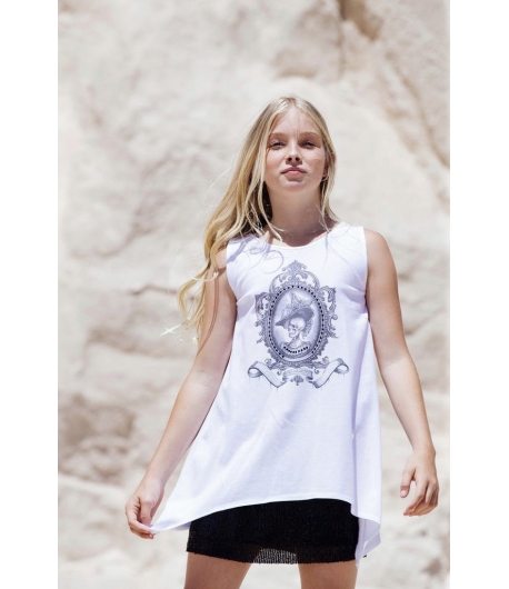 Camiseta picos INDIRA BELLA BIMBA