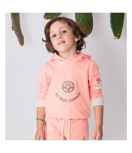 Sudadera niño coral SAUVAGE KAULI