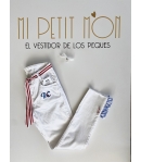 Pantalón vaquero blanco PORTONOVO KAULI