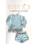 Conjunto sudadera y short niña MIAMI BEACH LA MARTINICA