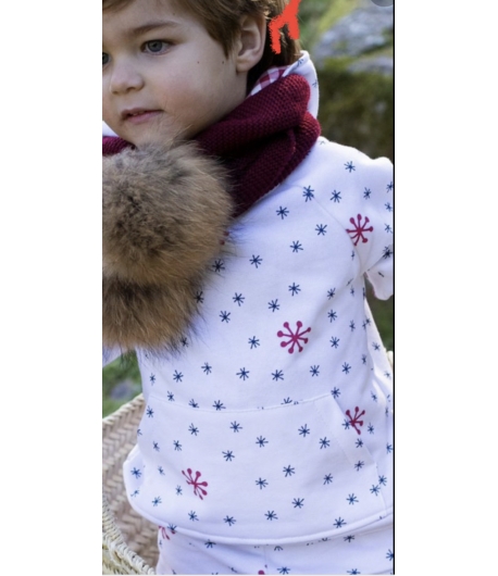 Sudadera niño ESTRELLAS MRT LA MARTINICA BY MARIA SOBRINO