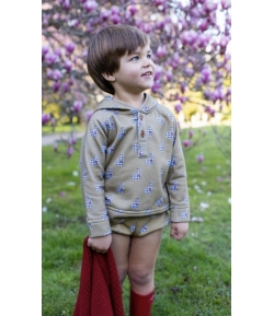 Conjunto niño sudadera y bombacho CHISPITAS MRT LA MARTINICA BY MARIA SOBRINO