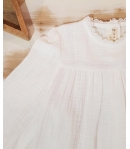 Blusa blanca puntilla MIA Y LIA