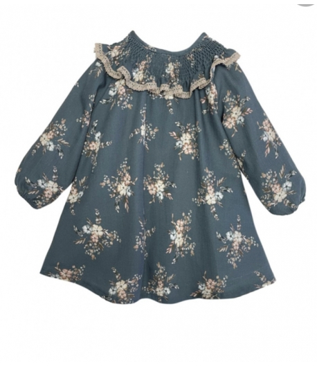 Vestido flores PETROL EVE CHILDREN