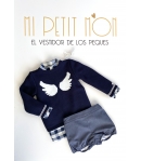 Conjunto niño camisa cuadros y bombacho CARINA MOKKA