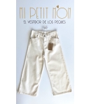 Pantalón vaquero crudo CAPRI MIA Y LIA