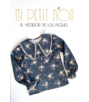 Blusa flores PETROLEO EVE CHILDREN