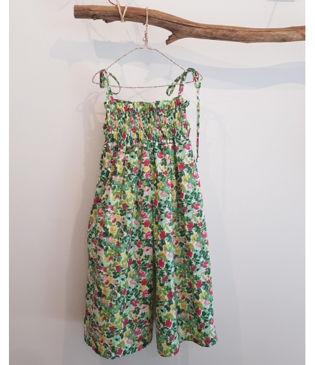 Pichi estampado flores verde de MIA y LIA