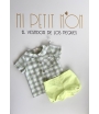 Conjunto niño de camisa y bombacho o short LIMA de MOKKA