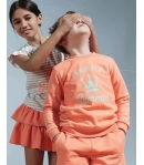 Sudadera niño naranja HAPPY de EVA CASTRO