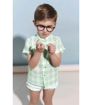 Conjunto de camisa, bombacho y jersey niño MADA de EVA CASTRO