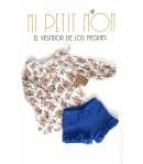 Short punto azulón de MIA y LIA