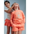 Short unisex naranja HAPPY de EVA CASTRO
