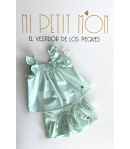 Short falda estampado verde JOSE VARON