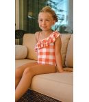Bañador niña CUADROS de JOSE VARON