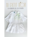 Caftán blanco bordado MA PETIT de LA MARTINICA BY MARIA SOBRINO