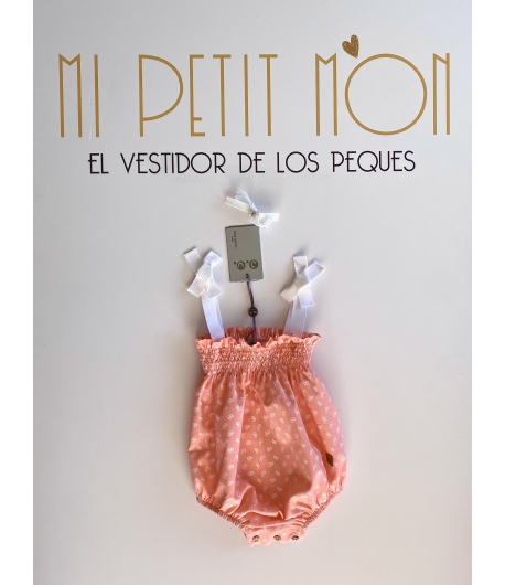 Pelele Cashmere mandarina de JOSE VARON