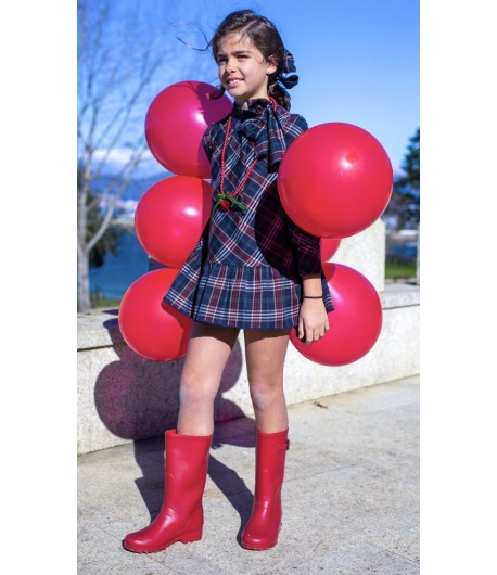 Vestido cuadros BUGS de LA MARTINICA BY MARIA SOBRINO