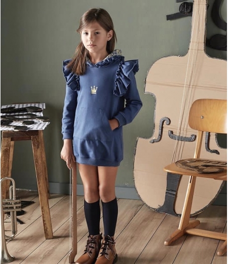 Vestido felpa NORINA de EVA CASTRO