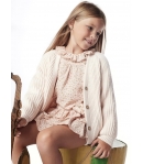 Conjunto niña de blusa y braguita volantes ROSETA de MOKKA