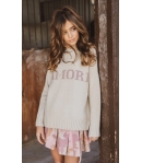 Jersey oversize crudo AZALEA de BELLA BIMBA