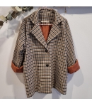 Chaquetón cuadros de MIA y LIA