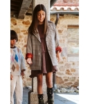 Chaquetón cuadros de MIA y LIA