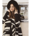 Chaqueta vuelo camuflaje con capucha pelo marmota AZALEA de BELLA BIMBA.jpg