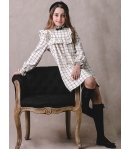 Vestido cuadros negros de EVE CHILDREN