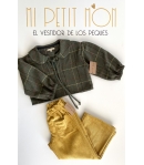 Pantalón pana amarillo CAPRI de MIA y LIA