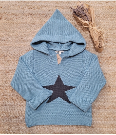 Jersey azul con estrella en marino de MIA y LIA