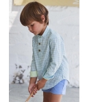 Camisa manga larga vichy CADAQUES de LA MARTINICA BY MARIA SOBRINO