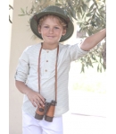 Conjunto niño de camisa y pantalón corto CALATEA de EVE CHILDREN