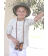 Conjunto niño de camisa y pantalón corto CALATEA de EVE CHILDREN