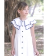 Vestido blanco MUSCARI de EVE CHILDREN