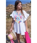 Caftán pechera bordados ALADDIN de LA MARTINICA BY MARÍA SOBRINO