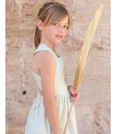 Vestido con espalda cruzada CALATEA de EVE CHILDREN
