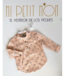Camisa manga larga conejitos BUNNY de LA MARTINICA BY MARIA SOBRINO