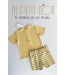 Conjunto niño de polo y pantalón corto GAZA de EVE CHILDREN