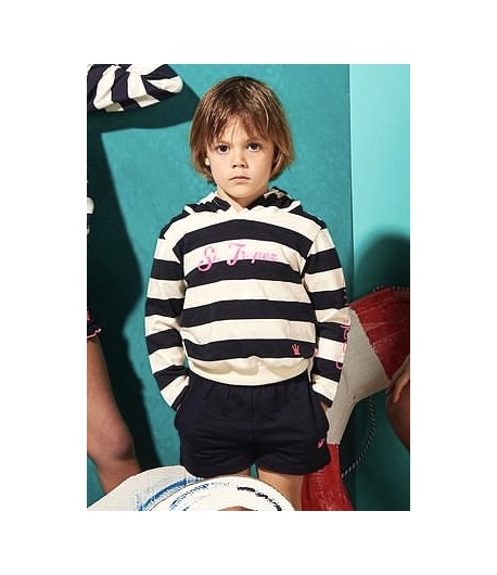 Sudadera niño SAINT TROPEZ de EVA CASTRO