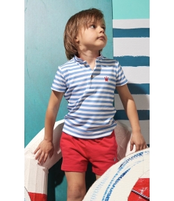 Conjunto niño de camiseta y pantalón corto SOFIA de EVA CASTRO