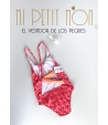 Trikini teens naranja fluor OPALO de MARICRUZ